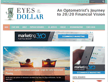 Tablet Screenshot of eyesonthedollar.com